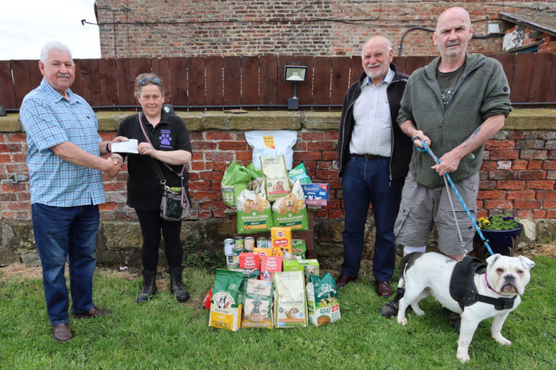 maxi s mates donation from Saltburn Masons