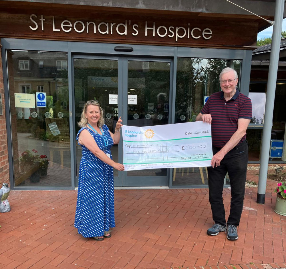 donation to st leonards