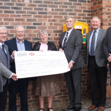 Community Defibrillator at St Cuthbert’s Parish Centre