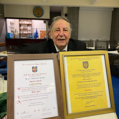 Maurice Bartle - 50 years in the Craft