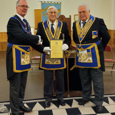 Geoff Nicholson: 70 years in Freemasonry