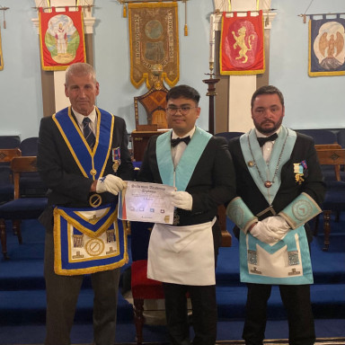 First Solomon Academy certificate at Old Globe