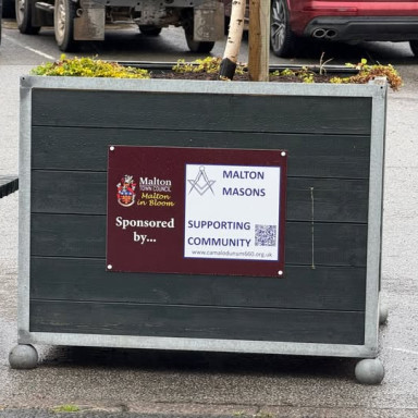 Malton Masons in the Community