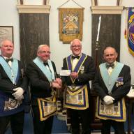Inquirimus Lodge of Installed Masters Supports Yorkshire Air Ambulance
