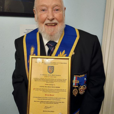 Brian Whitfield - 60 years in the Craft