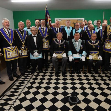 St Catherine’s welcomes distinguished Masonic visitors for historic Lodge meeting