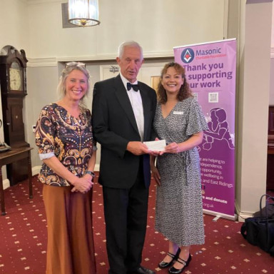 Connaught Court presentation at St Saviour Lodge of Installed Masters